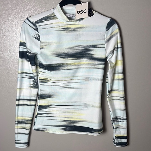 DSG Women's Striped Long Sleeve Top - Picture 1 of 8